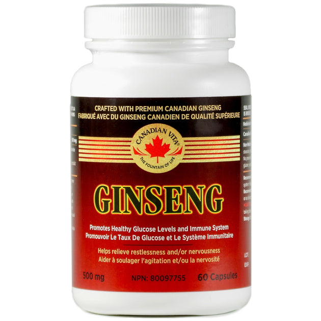 CV Ginseng 500 mLg (60 Count)