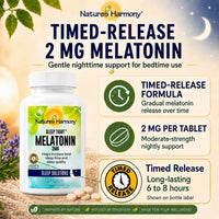 Load image into Gallery viewer, Sleep Tight Timed-Release Melatonin 2 mg
