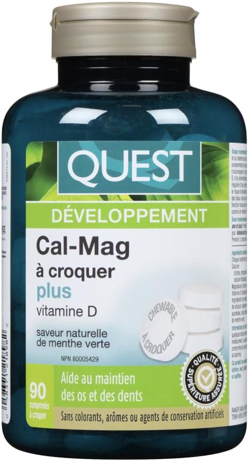 Quest® Cal-Mag Chewable (90 Tablets)