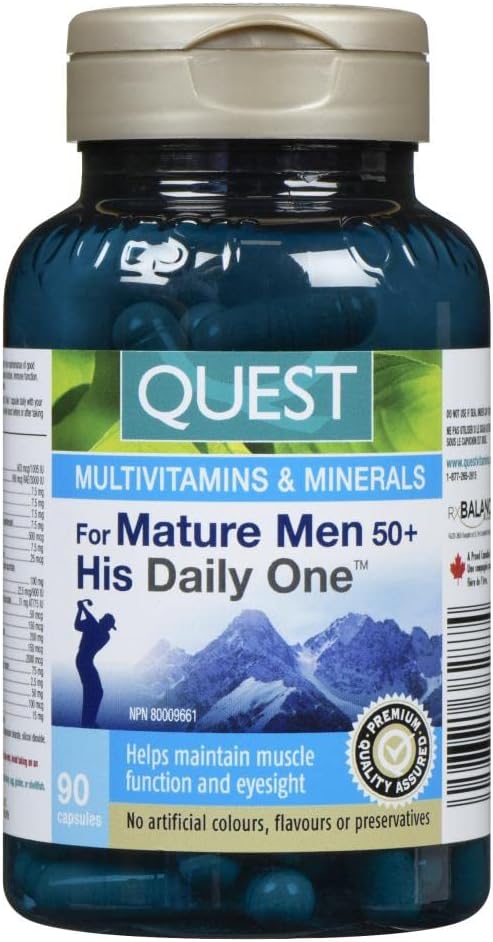Quest® His Daily One™ for Men 50+ (90 Capsules)