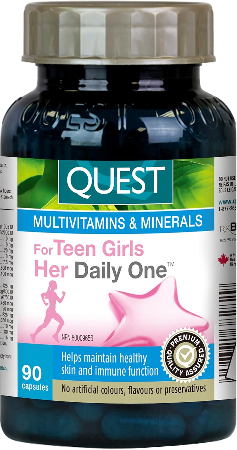 Quest® Her Daily One™ for Teen Girls (90 Capsules)