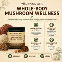 Load image into Gallery viewer, 5 Mushroom Powder 45 g
