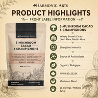 Load image into Gallery viewer, 5 Mushroom Cacao Blend 125 g
